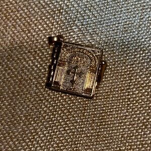 Gold Holy Bible Locket Pendant